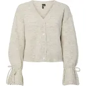 Pieces Cardigan 'PCSMILLA ' beige