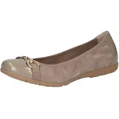 Caprice Ballerina, brown, made of Leather, Size 42