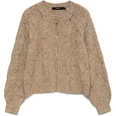 Vero Moda Cardigan 'VMShell' lysebrun