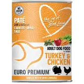 Euro Premium Adult kalkun og kylling paté vådfoder hund
