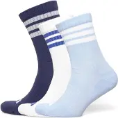Adidas 3-stripes Cushioned Sportswear Tennissokker, 3 Par, størrelse 43-45