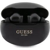 GUESS GUTWST50EK TWS Bluetooth-hovedtelefoner + dockingstation - sort Classic EST