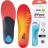 Sidas 3feet Eco Winter Low, indlægssål, rød