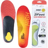 Sidas 3feet Eco Winter High, indlægssål, rød