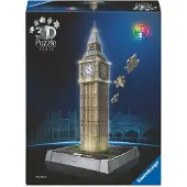 Ravensburger Big Ben 3d-puslespil Med Led-lys 216 Stykker