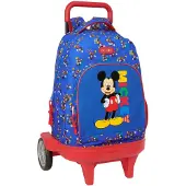 Safta Mickey Mouse Today 33l 33x45x22cm Rygsæk Med Hjul