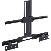 Sanus WSSATM1-B2 - Monteringssæt (forlængelig lydbarremontering) - for lydbarre - metal - skærmstørrelse: 50-90 - TV-montering - for Sonos Arc