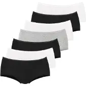Vivance Panty grå-meleret / sort / hvid