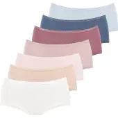 Vivance Panty beige / lyseblå / blandingsfarvet / lyserød / hvid