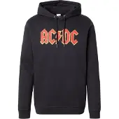 Amplified Sweatshirt 'ACDC' gul / rød / sort