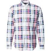 FYNCH-HATTON Skjorte navy / rød / hvid
