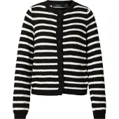 Vero Moda Cardigan 'VMGORGEOUS' sort / hvid