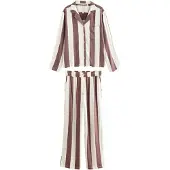 Next Pyjamas brun / hvid