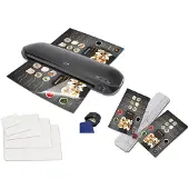 Olympia 4 in 1 Set with Laminator A 330 Plus - Laminator - lamineringsmaskine til kold- eller varmlaminering - pung - 33 cm - med trimmer og hjørneafrunder