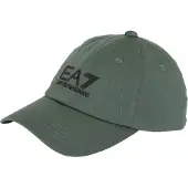 EA7 EA7unisex. 7X000592_AF15502 Kasket i grøn bomuldstwill (M), Casual