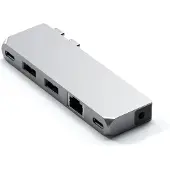 Satechi Pro Hub Mini - Dockingstation - USB-C x 2 - USB4 - 1GbE