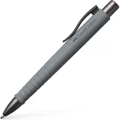 Faber-Castell 241188, Clips, Clip-on udtrækkelig kuglepen, Genopfyldelig, Blå, 1 stk, Ekstra fed