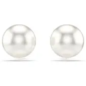 Swarovski Øreringe hvid / perlehvid