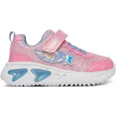 Geox Blinkesko - J Assister - Pink/Lt Sky - - 30 - Blinkesko