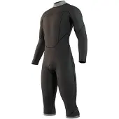 Mystic Brand Flatlock 3/2mm Langærmet Shorty Med Lynlås Bagpå