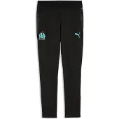 Puma Olympique de Marseille Training Pants Men, Sport, Black/Aqua, M