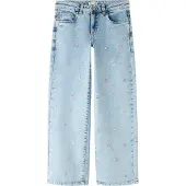 Name it Jeans 'NKFrose' blå / lyserød / hvid