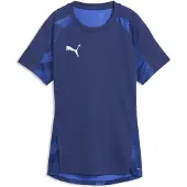 Puma individualBLAZE Football Jersey Woman Women, Clothing, Blue Jewel/White, L