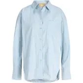 JJXX Bluse 'JXJamie' pastelblå / offwhite