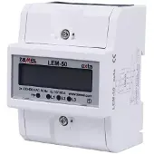 ZAMEL 3-faset digital elmåler aktiv 100A LEM-50 EXT10000322
