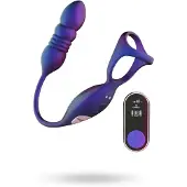 Hueman Deep Impact Cock & Ball Ring