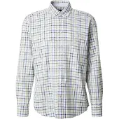FYNCH-HATTON Skjorte blå / lysegrøn / pastelpink / offwhite