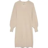 Vero Moda Strikkjole 'AWAlexandra' camel