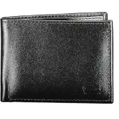 Levi's Tegnebog 'Batwing Bifold ID Caviat Leather Black' sort