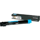 Lexmark Tonerkassette cyan 24.000 sider X950X2CG Modsvarer: N/A