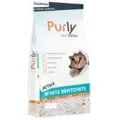 Purly Clumping White bentonit kattegrus - Active