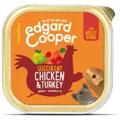 Edgard & Cooper - Kylling & Kalkun - 6 x 400 g