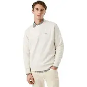 Pepe Jeans Pepe Jeanstil mænd. PM5800013 Sweatshirt Macbeth Small Logo Plain off-white (S), Hvid, Casual, Bomuld