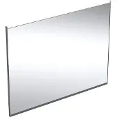 Geberit Spejl option plus sort m/lys 900x700mm