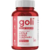 Goli Nutrition , Verdens Første Appelsinsyre-Vinæger+ Gummies, Nul Sukker, 60 Gummies