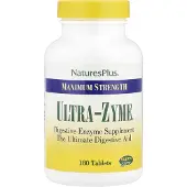 Natures Plus , Ultra-Zyme, Maksimal Styrke, 180 Tabletter
