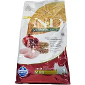Farmina N&D Low Grain Kylling og Granatæble Adult Mini - 7 kg