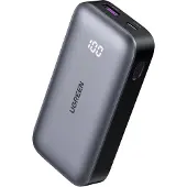 UGREEN - Powerbank - 10000 mAh - 30 Watt - PD, QC, Apple Fast Charge - 2 output-stikforbindelser (USB, USB-C) - sort