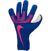 Nike Målmandshandske Dynamic Fit Attack - Blå/Sort/Pink - Græs (FG), størrelse 9