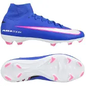 Nike Air Zoom Mercurial Superfly 10 Pro FG Attack - Blå/Hvid - Græs (FG), størrelse 36