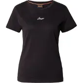 BOSS Slim-fit bomulds-T-shirt med håndskrevet logobroderi