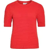Vila Dalo O-neck Knit Kortærmet Sweater