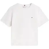 Tommy Hilfiger Interlock Boxy Fit T-shirt Med Korte ærmer