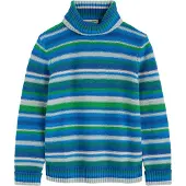 Seasalt Cornwall Pullover 'Braque' blå / lysegrå / grøn / hvid