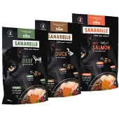 Sanabelle Juicy Kattesnack - Laks - 250 g