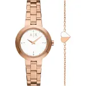 Armani Exchange Smykkesæt rosé / hvid